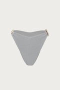 Silver Chain High Rise (Silver Shimmer Lurex)