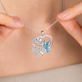 Collar personalizado con mariposa de piedra de nacimiento con nombre grabado Joyería delicada Recuerdo Memorial Simpatía Día de la Madre de regalo para las mujeres