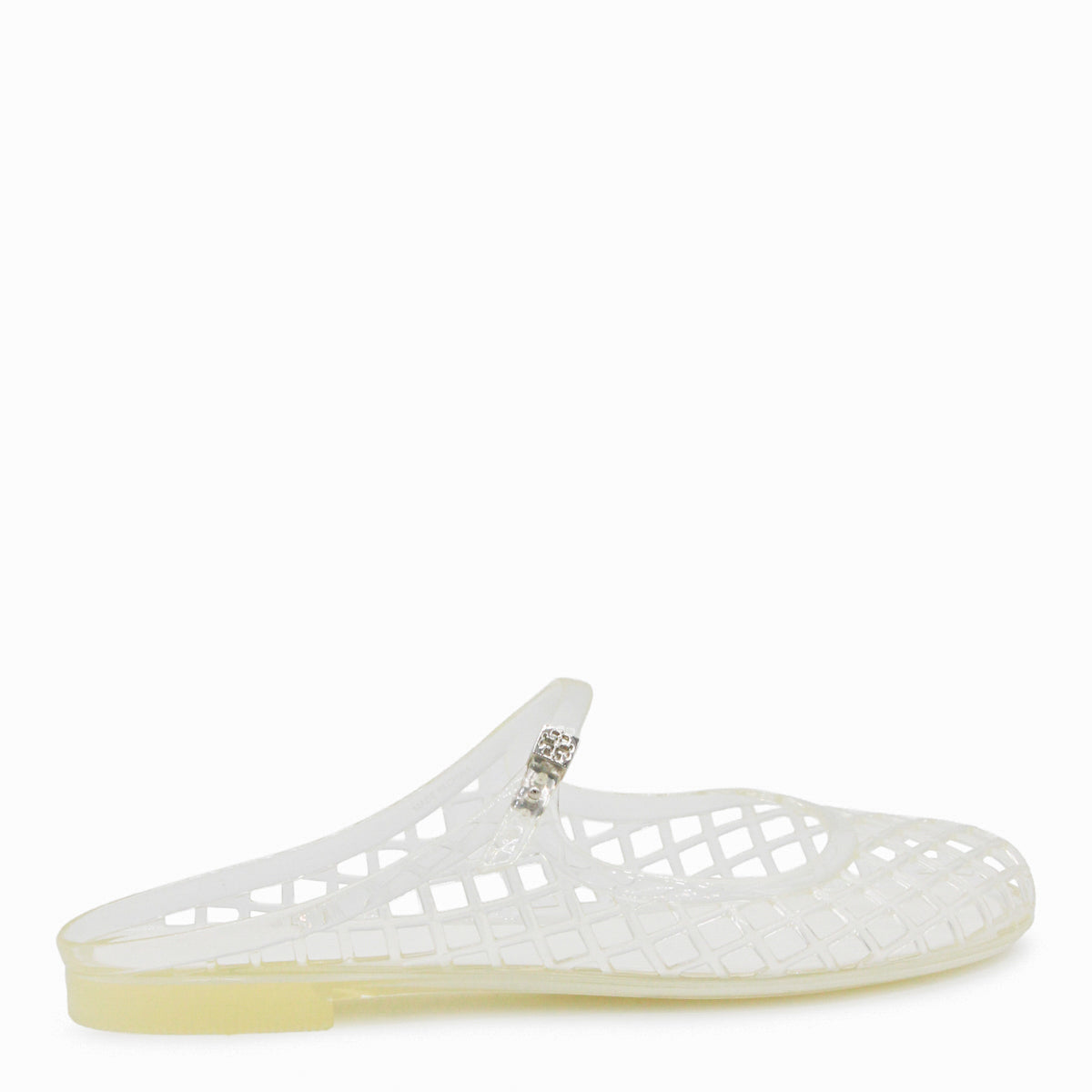 Tory Burch Flat shoes Clear/silver _cover El Sole