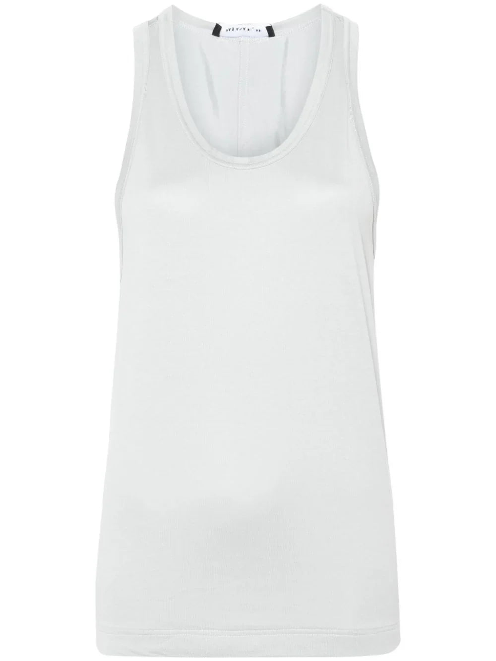 Fabiana Filippi Panelled Cotton Jersey Tank Top — White