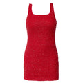 Ruby Hand-Beaded Embellished Mini Dress