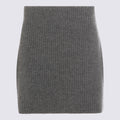 Givenchy Skirts Slate Blend _wo Alpaca Poliamide Elastane