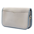Bicolor Leather Anagram Ines Flap Crossbody