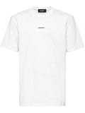 Dsquared2 Logo-Patch Cotton T-Shirt — White