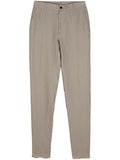 Peserico Linen Tailored Trousers — Sage