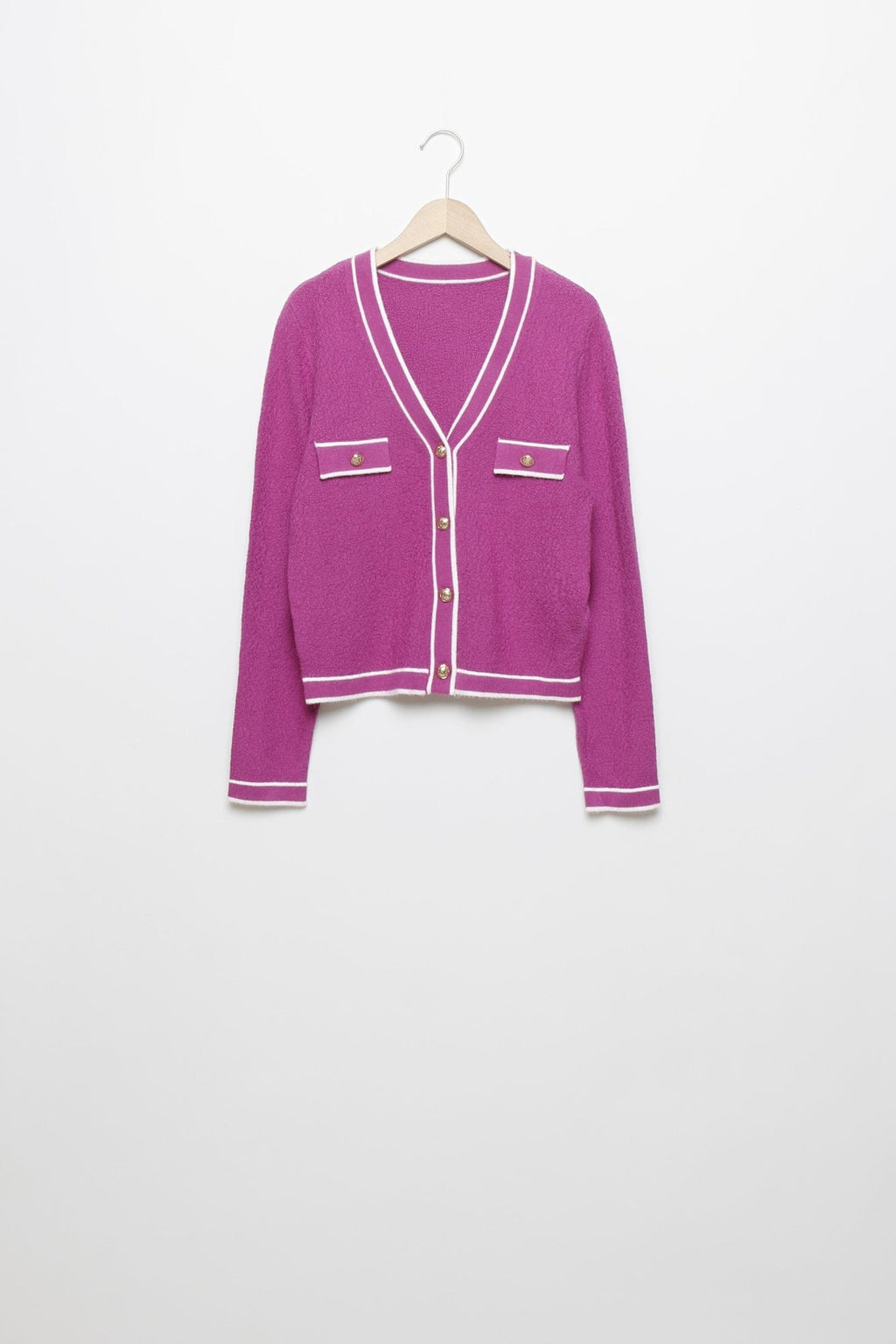 CHAQUETA PUNTO BOTONES