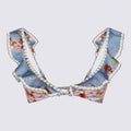 Zimmermann Sea Clothing Spliced Print Polyamide Elastane