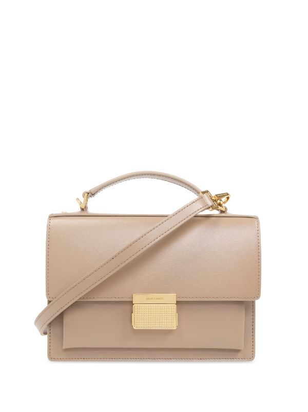 Golden Goose Top Handle Bag — Beige