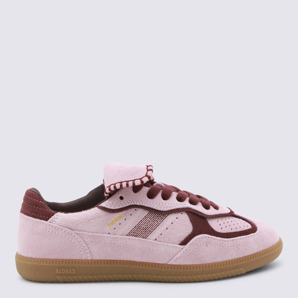 Alohas Sneakers Suede Pink _cover Le - Sole El