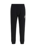 Moncler Drawstring Cotton Joggers — Black