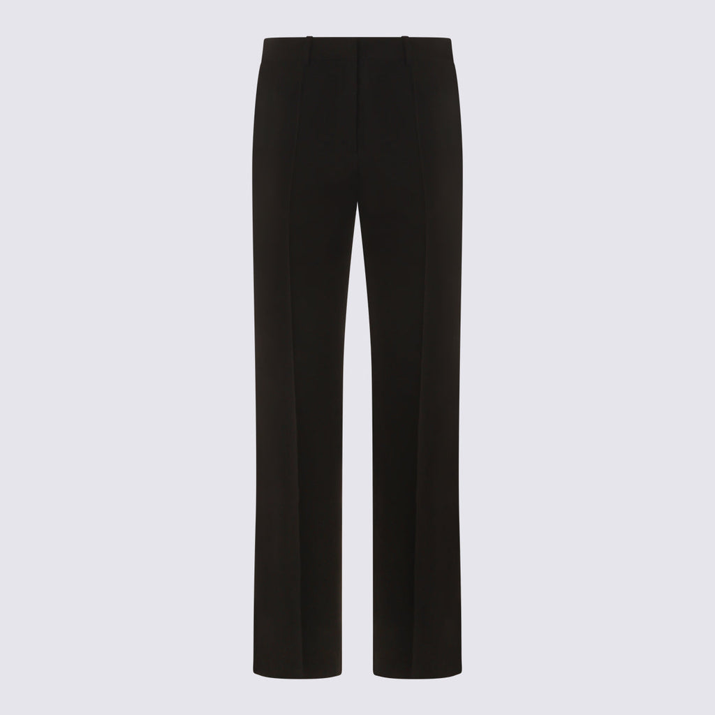 The Row Trousers Black _silk