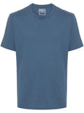 Fedeli Stretch-Cotton Jersey T-Shirt — cobalt blue