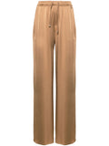 Herno Crepe Trousers — Caramel