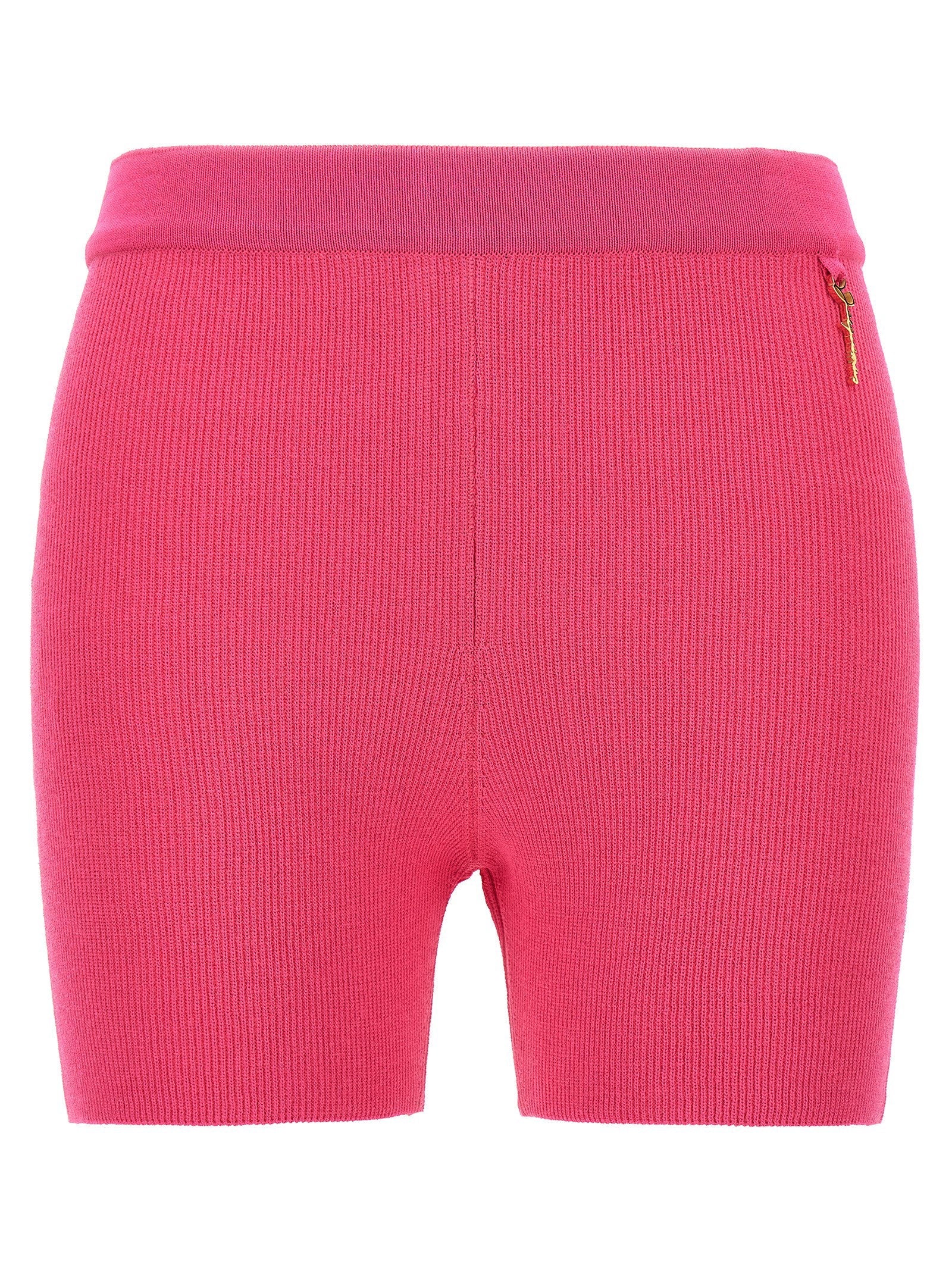 Jacquemus Cyclist Shorts — Pink
