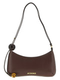 Jacquemus Le Bisou Perle Shoulder Bag — Brown