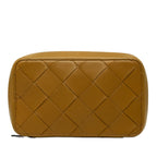 Nappa Maxi Intrecciato Zippered Pouch
