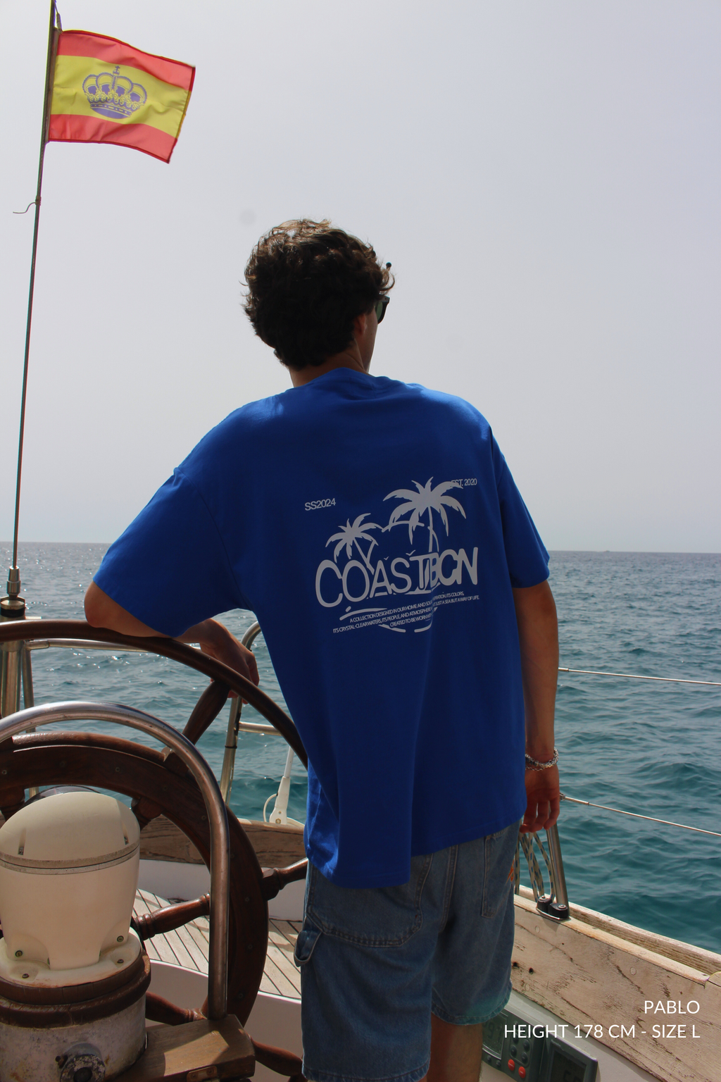 Electric Blue Horizon T-Shirt