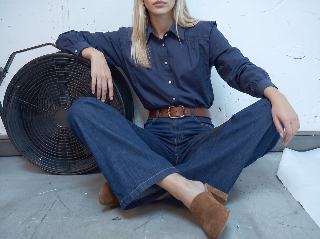 Camisa Marieta Marino