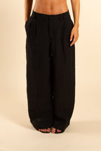 PANTALON LARGO PM | NEGRO