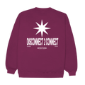 Purple Disconnect Sweatshirt