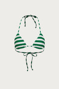 Triangle Top (Green Stripe)