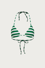 Triangle Top (Green Stripe)