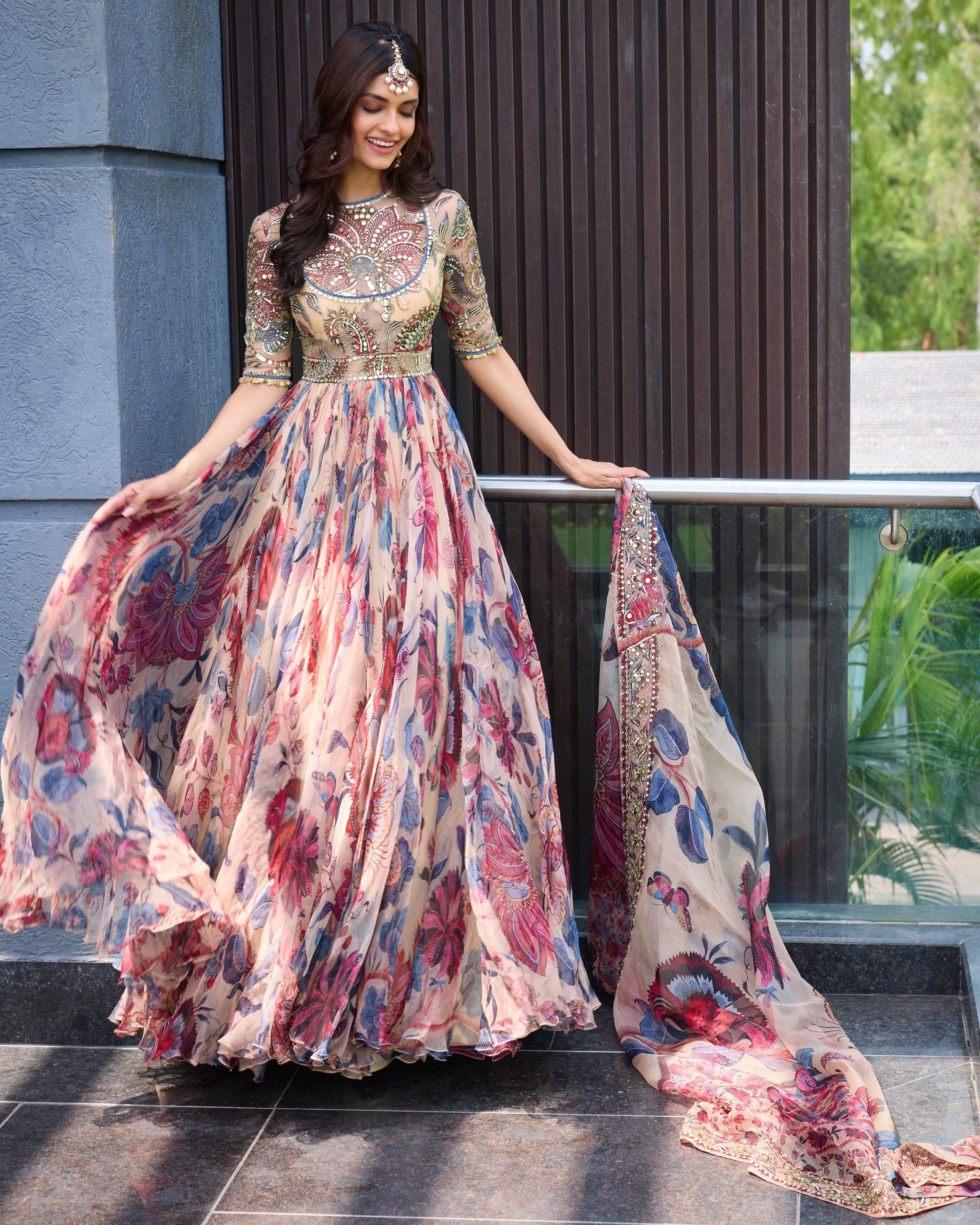 Aida Anarkali Set By KYNAH, Luxury Indian Fashion & Bridal Wear