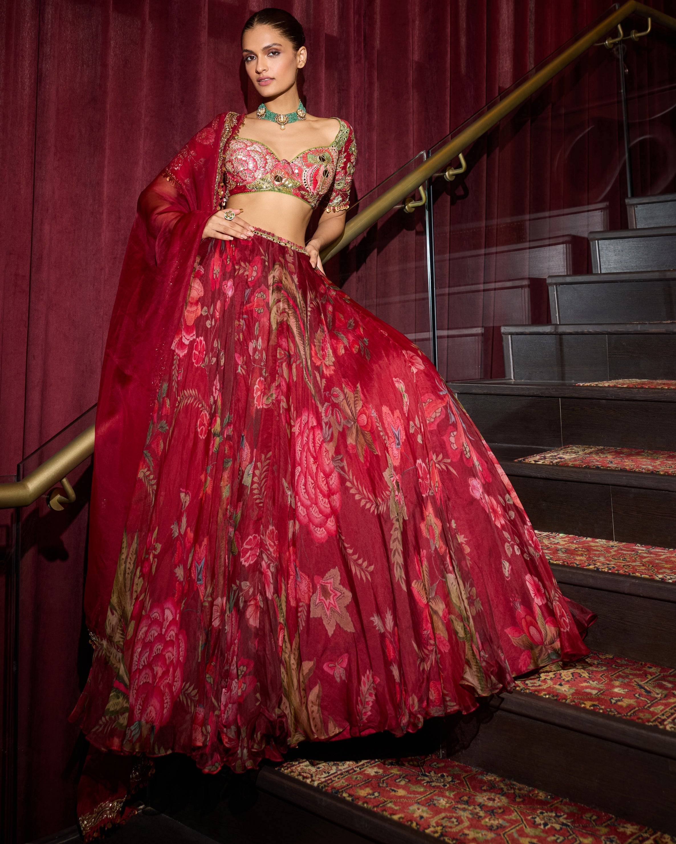 Zara Lehenga Set By KYNAH, Luxury Indian Fashion & Bridal Wear