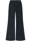 Fabiana Filippi Wide-Leg Palazzo Trousers — Navy