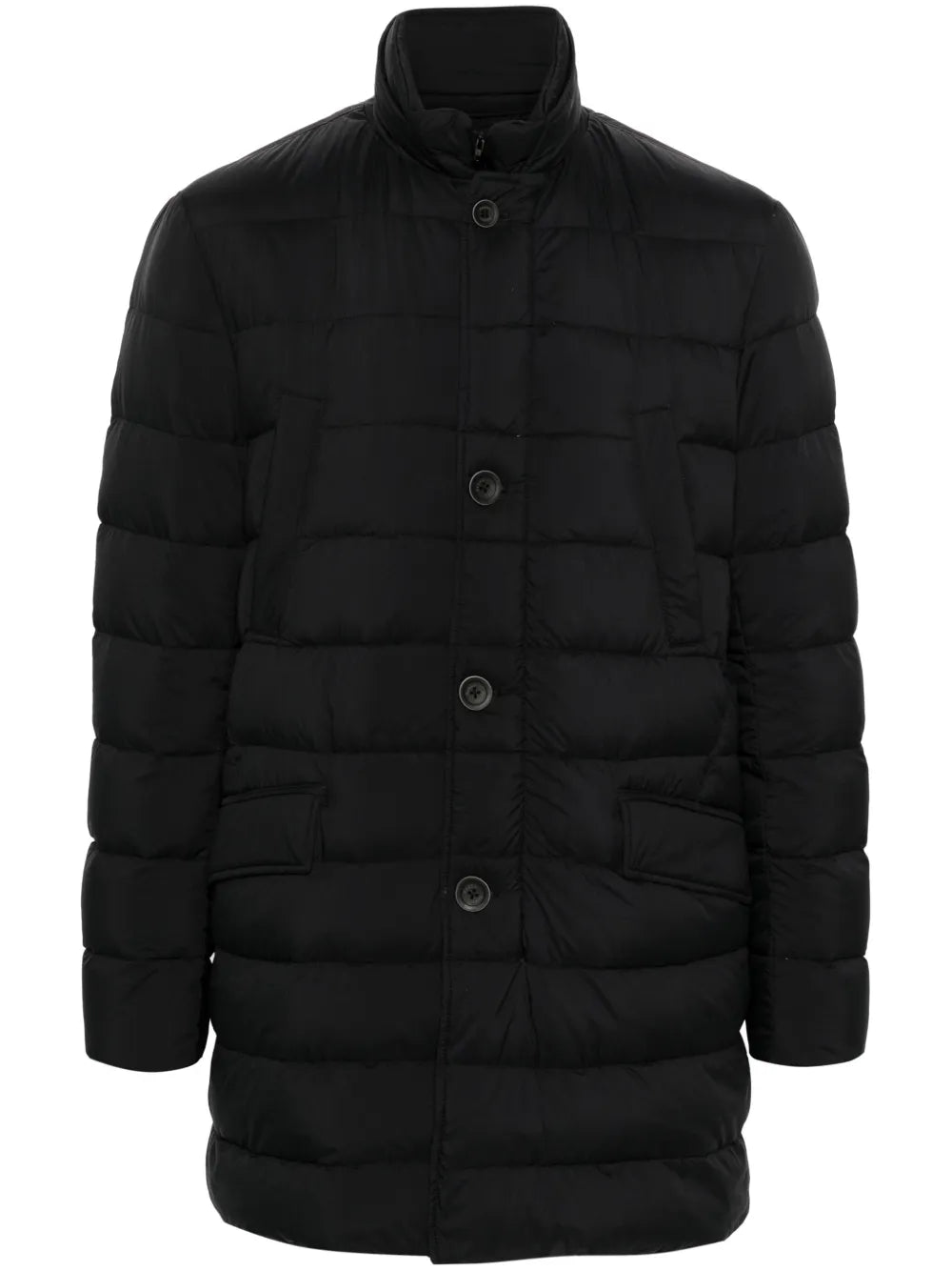 Herno Quilted Goose Down Down Jacket — Black