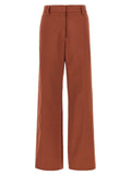 Dries Van Noten Trousers — Terracotta