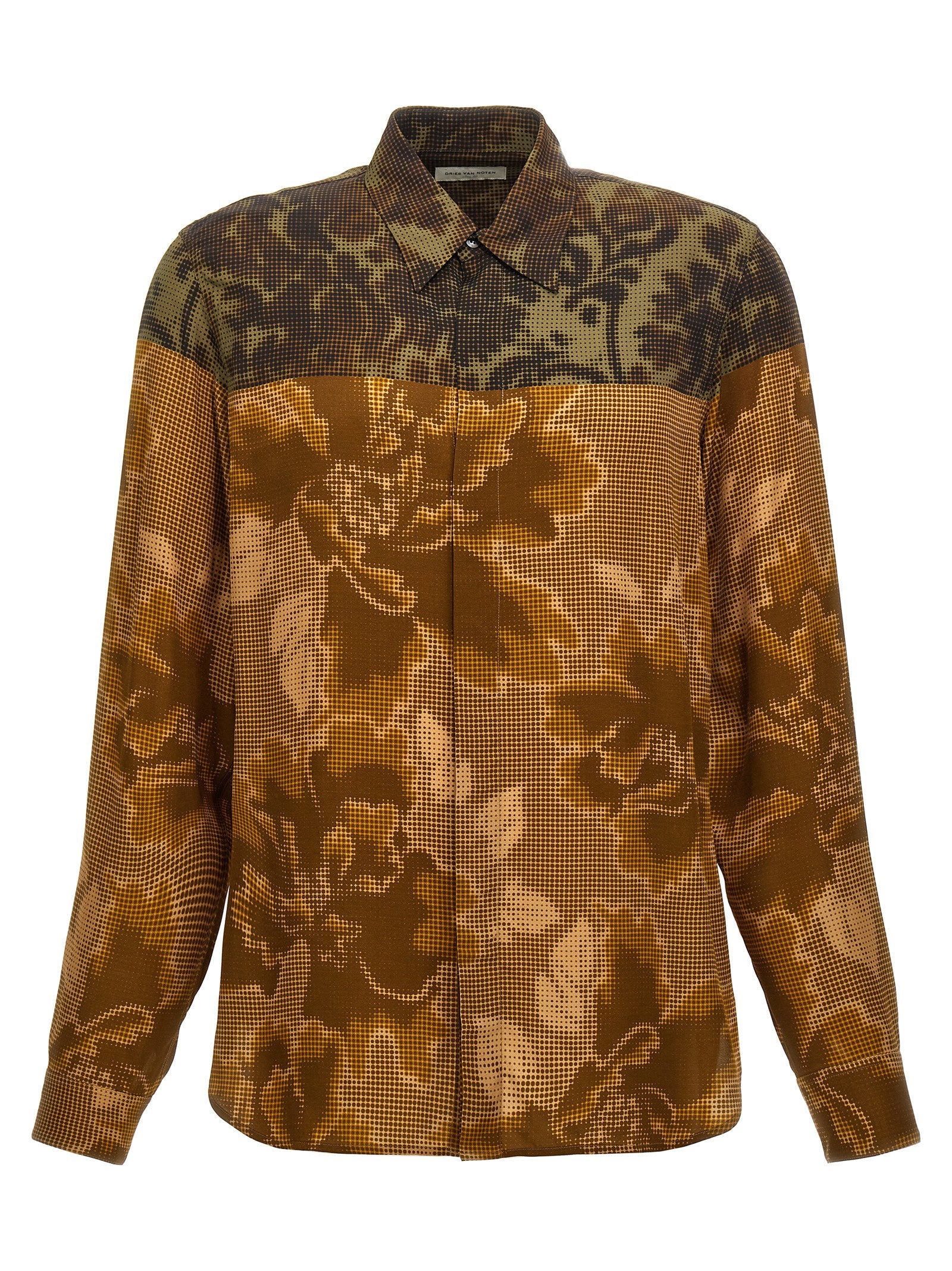 Dries Van Noten Carvies 9080 Shirt — Gold