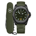 Victorinox Carbon Automatic Watch — Green