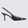 Valentino Garavani With Heel Nero/ivory _cover Le Sole El