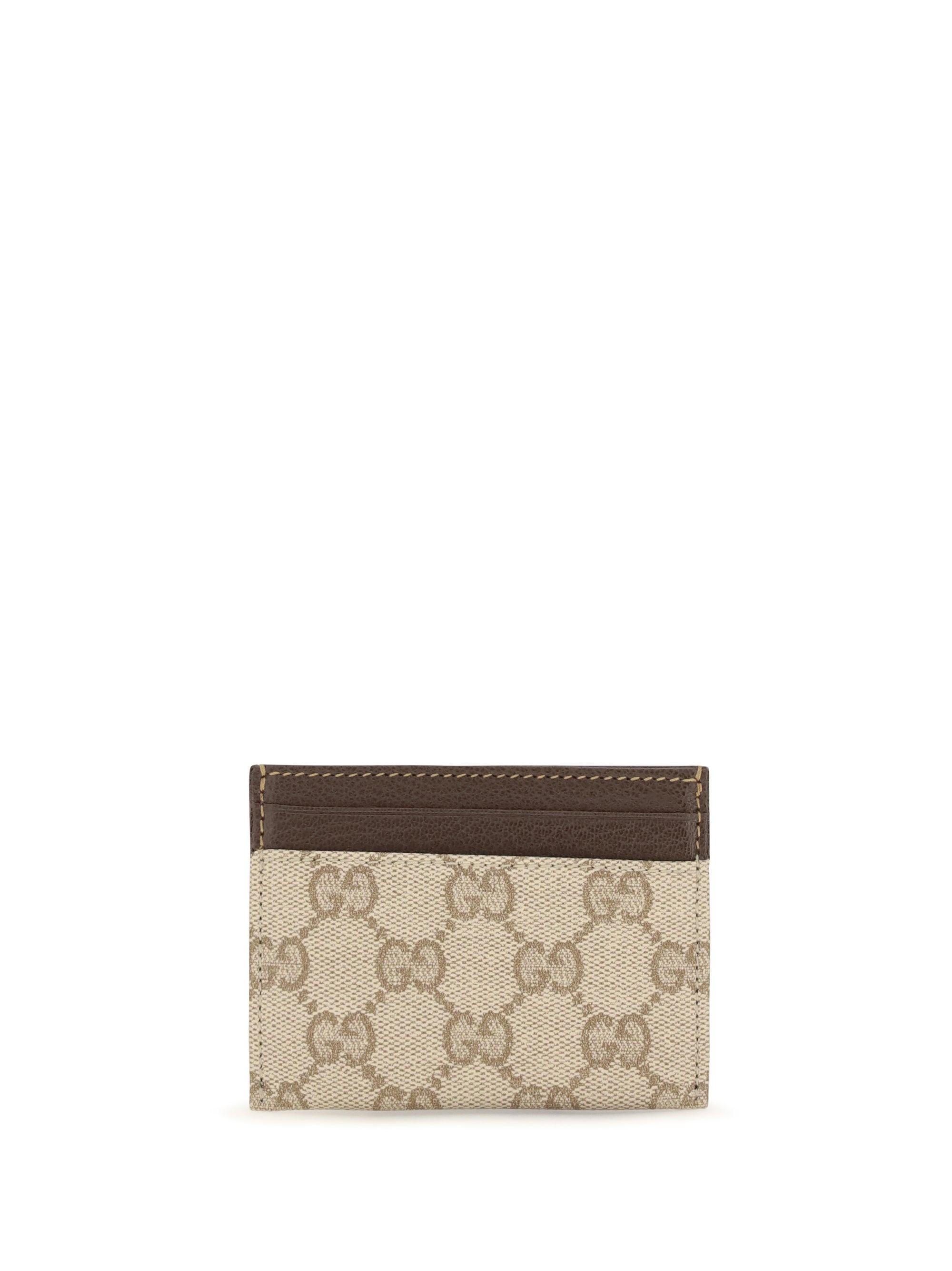 Gucci Essence Card Case — Beige