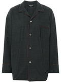 Fabiana Filippi Bead-Trim Shirt — dark grey