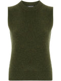 Fabiana Filippi Pure Cashmere Tank Top — Green