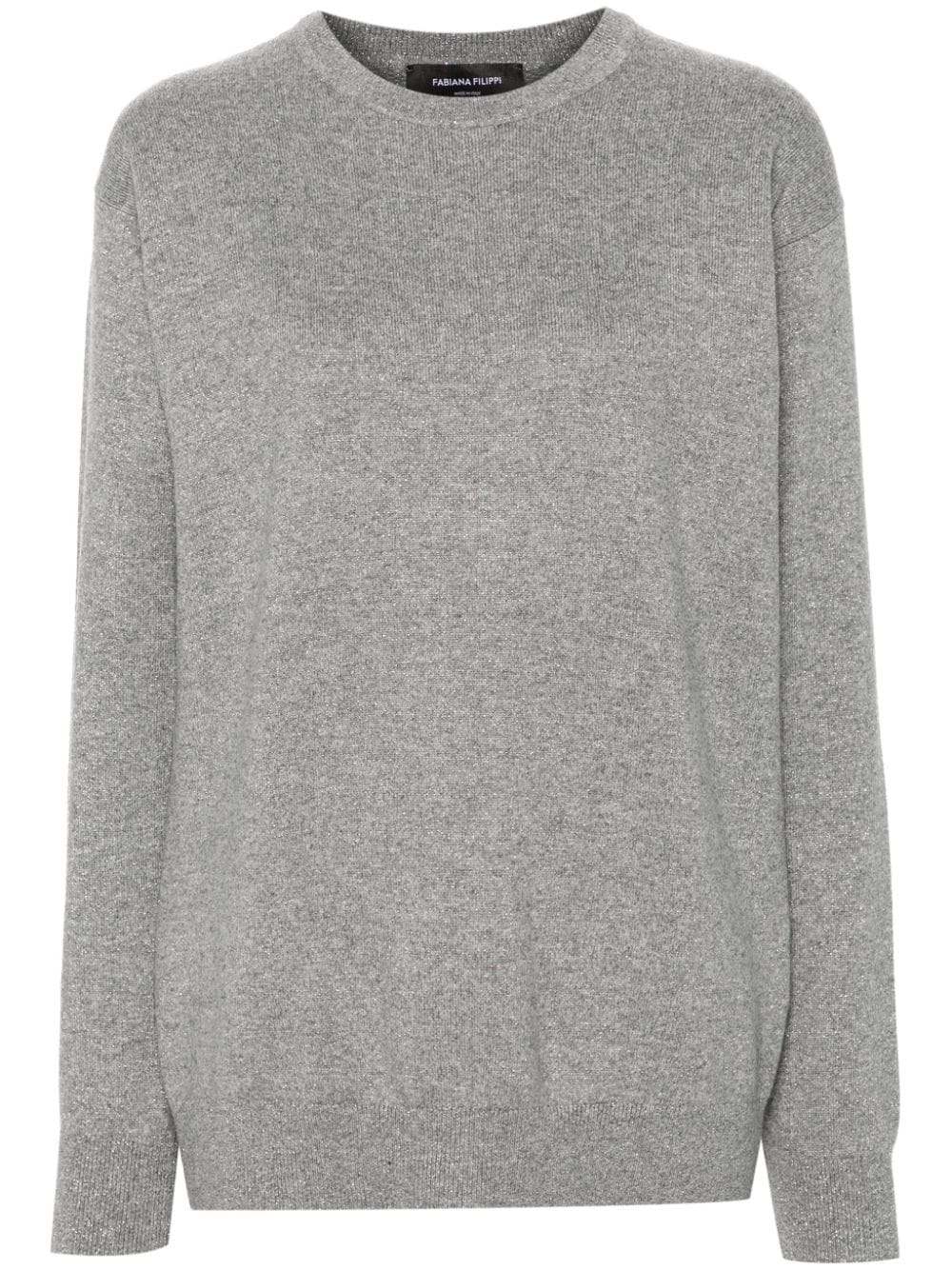 Fabiana Filippi Merino Wool Blend Sweater — grey
