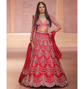 Malhaarika Zardozi Embroidered Lehenga Set By KYNAH, Luxury Indian Fashion & Bridal Wear