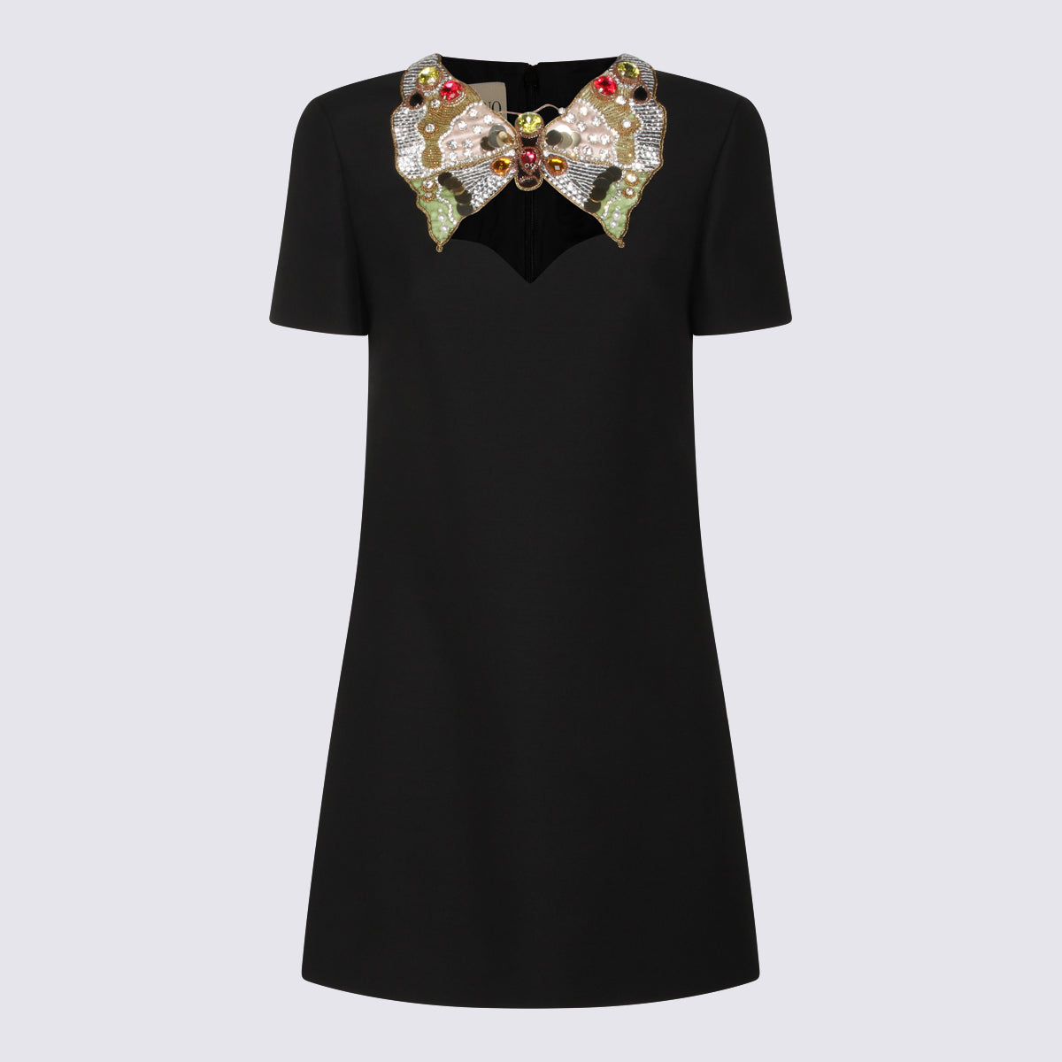 Valentino Dresses Nero/gold/silver _wv Se
