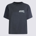 Balenciaga T-shirts and Polos Washed Black _co