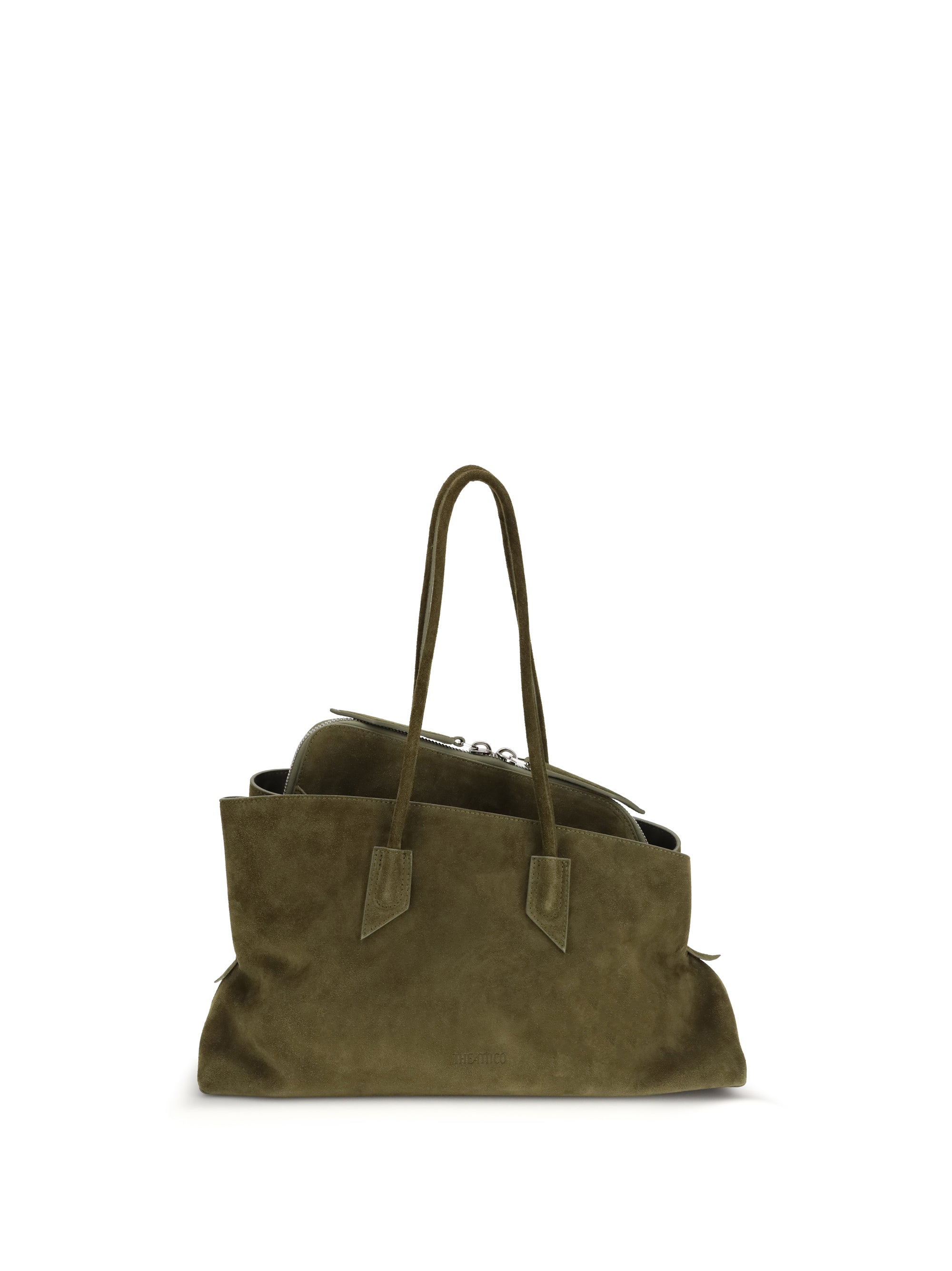 Bolso de hombro La Passeggiata de Attico — Verde