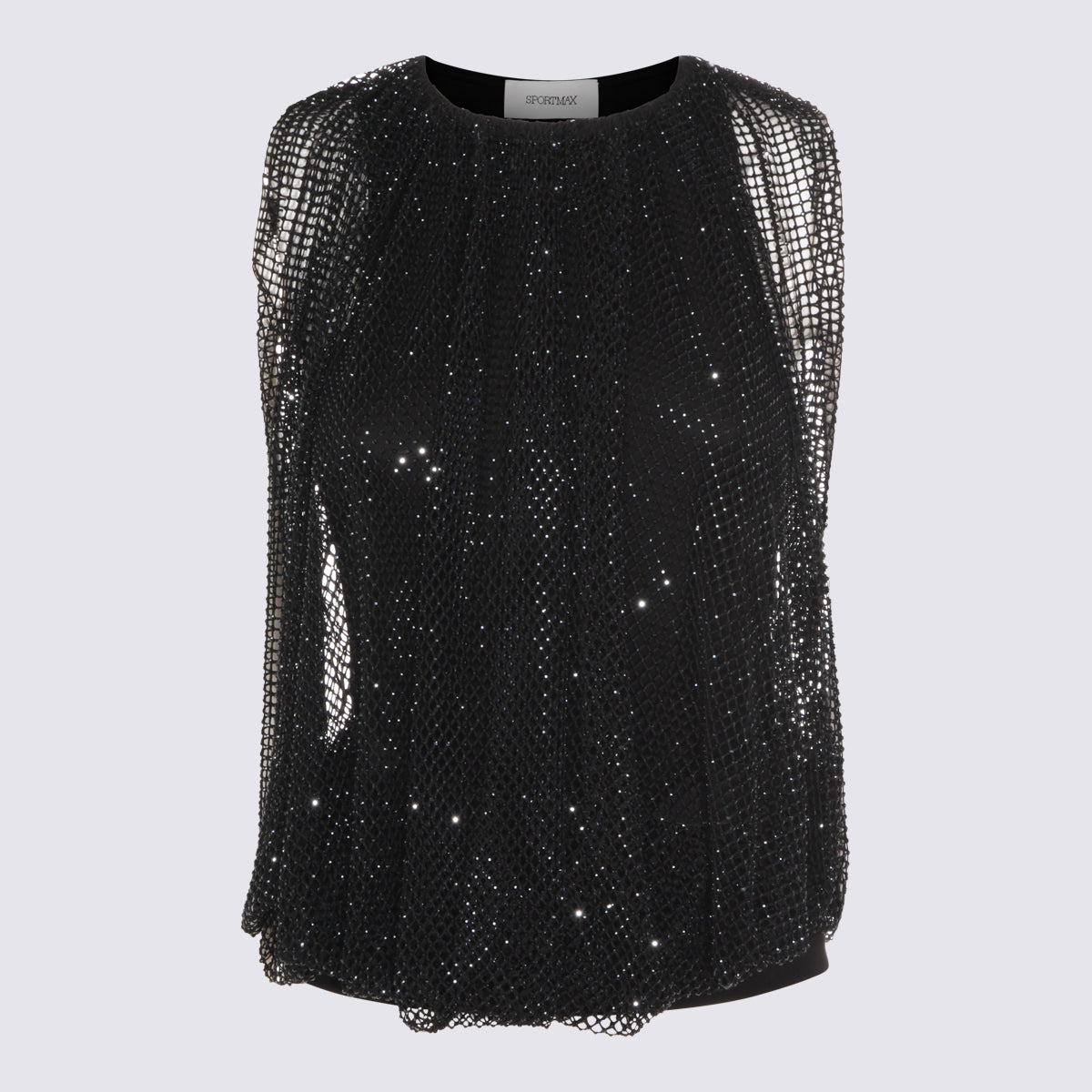 SportMax Top Black _pl Ea