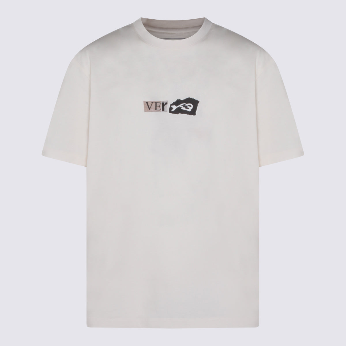 Y-3 T-shirts and Polos Chalk White _co