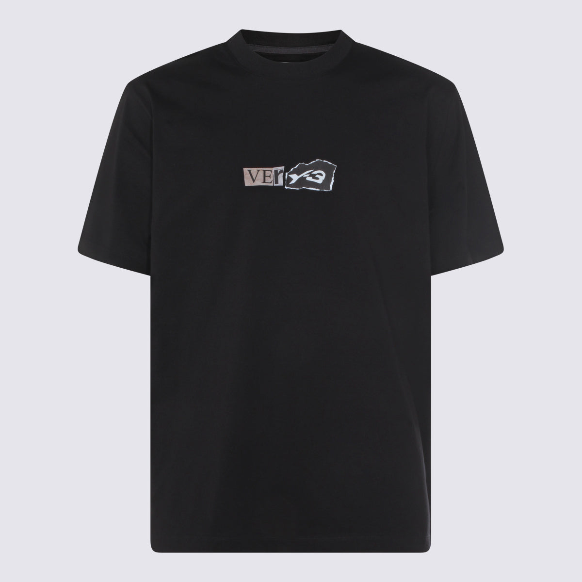 Y-3 T-shirts and Polos Black _co