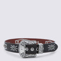 Golden Goose Belts Leather Brown _le