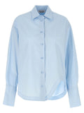 The Attico Shirt — Sky blue