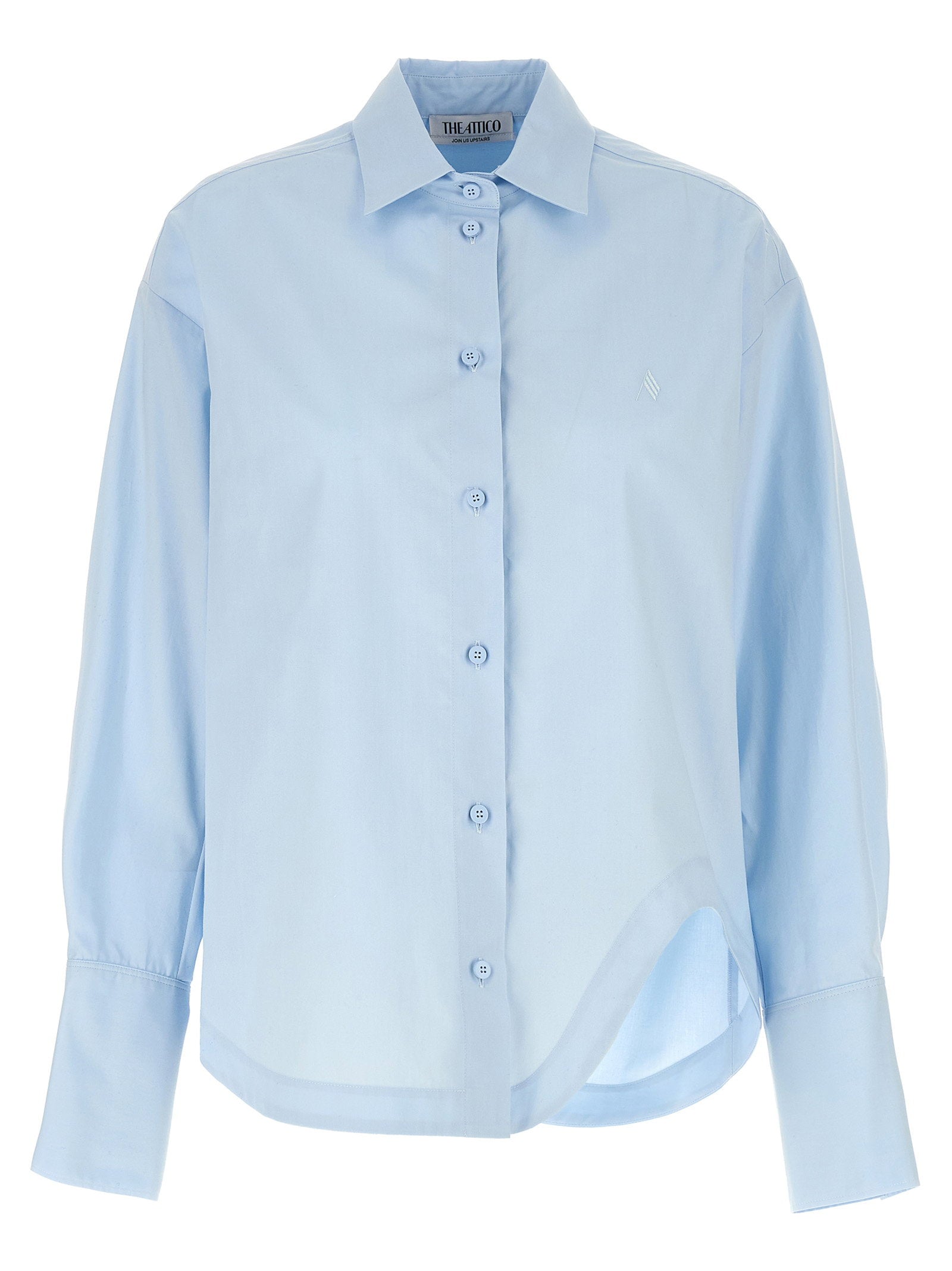 The Attico Shirt — Sky blue