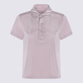 Maison Margiela T-Shirts And Polos Light Mauve _cupro Ea