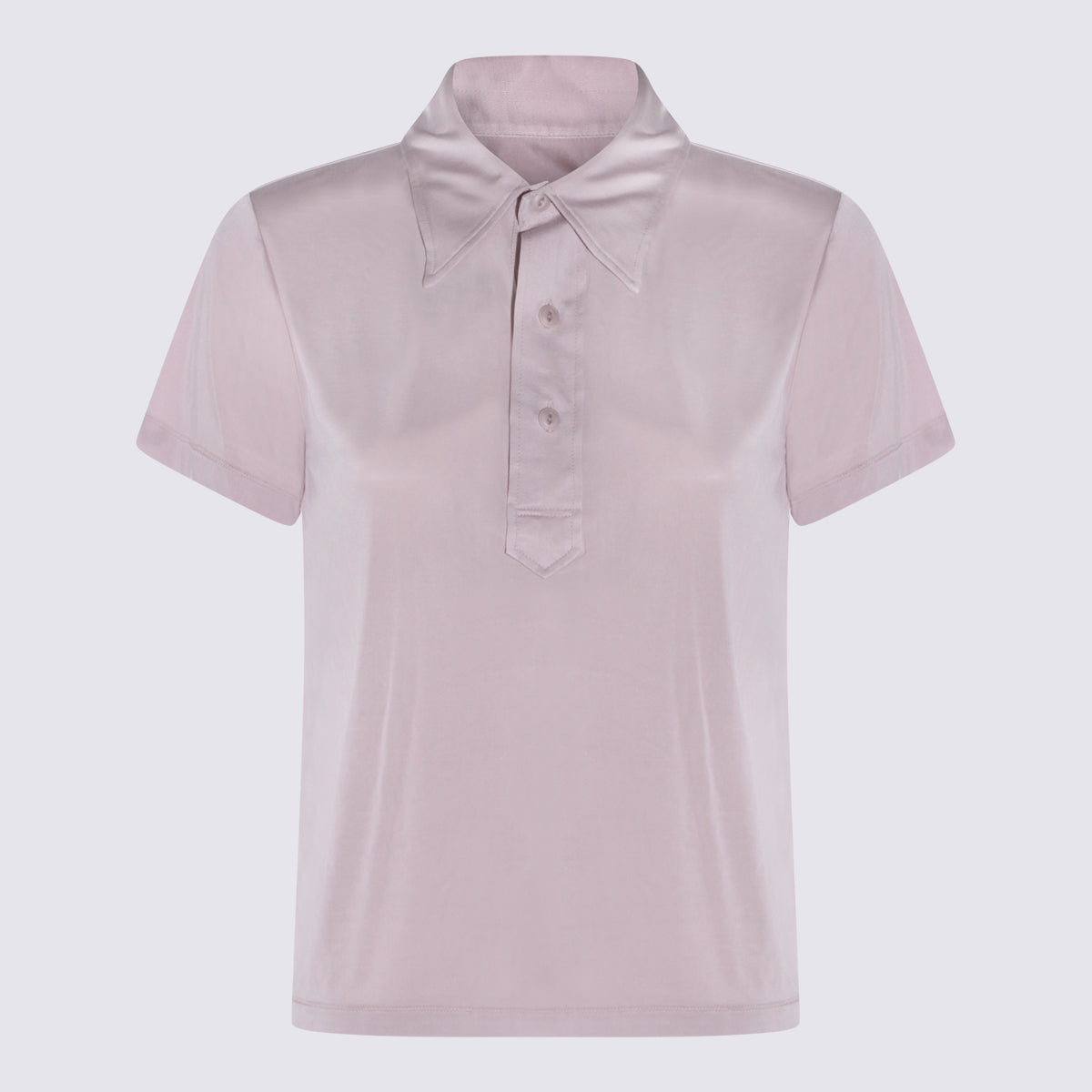Maison Margiela T-Shirts And Polos Light Mauve _cupro Ea